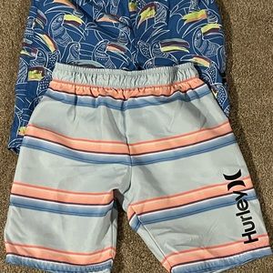 Hurley board shorts -2 pairs